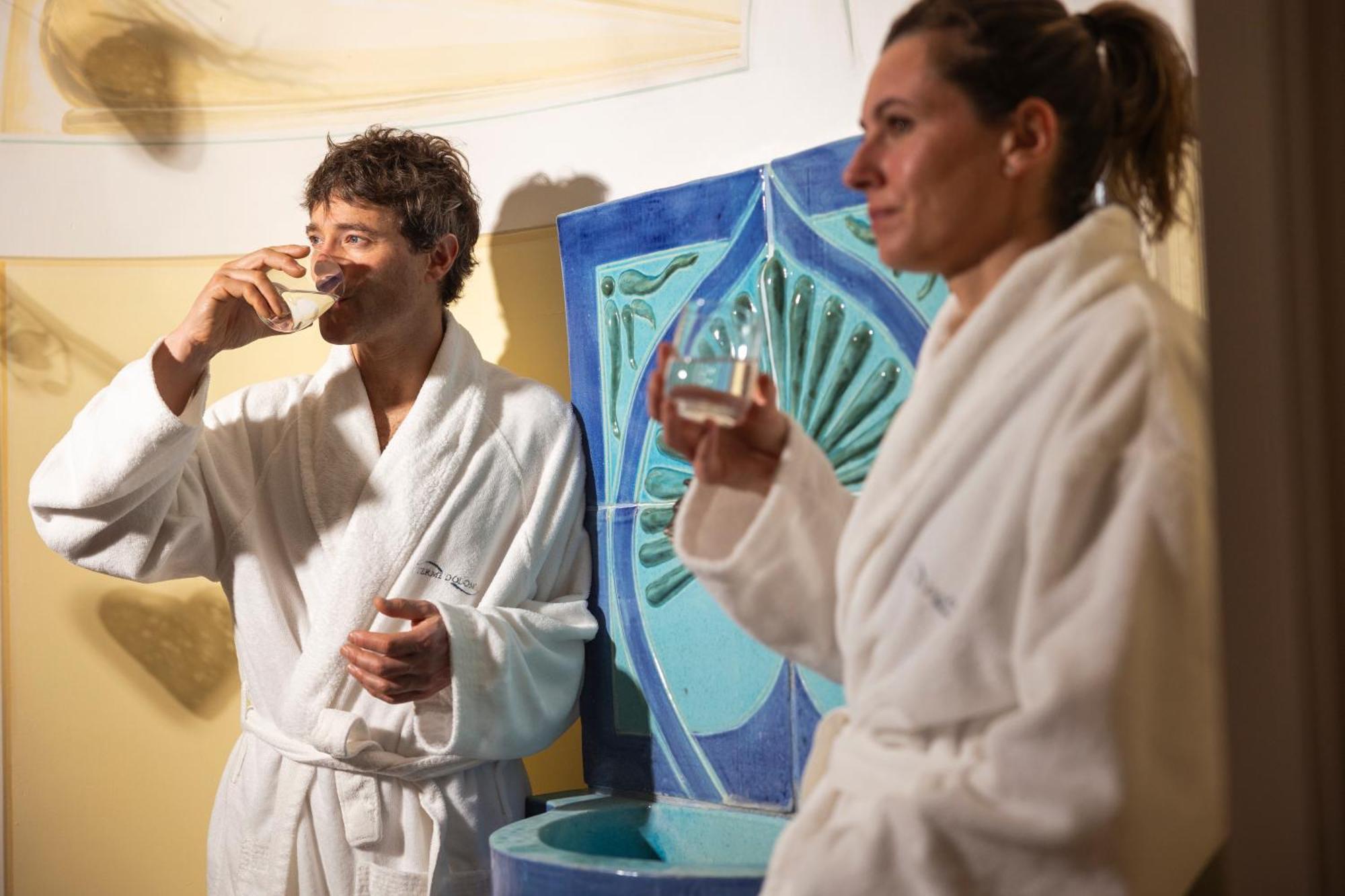Hotel Terme Antico Bagno Pozza di Fassa Eksteriør billede